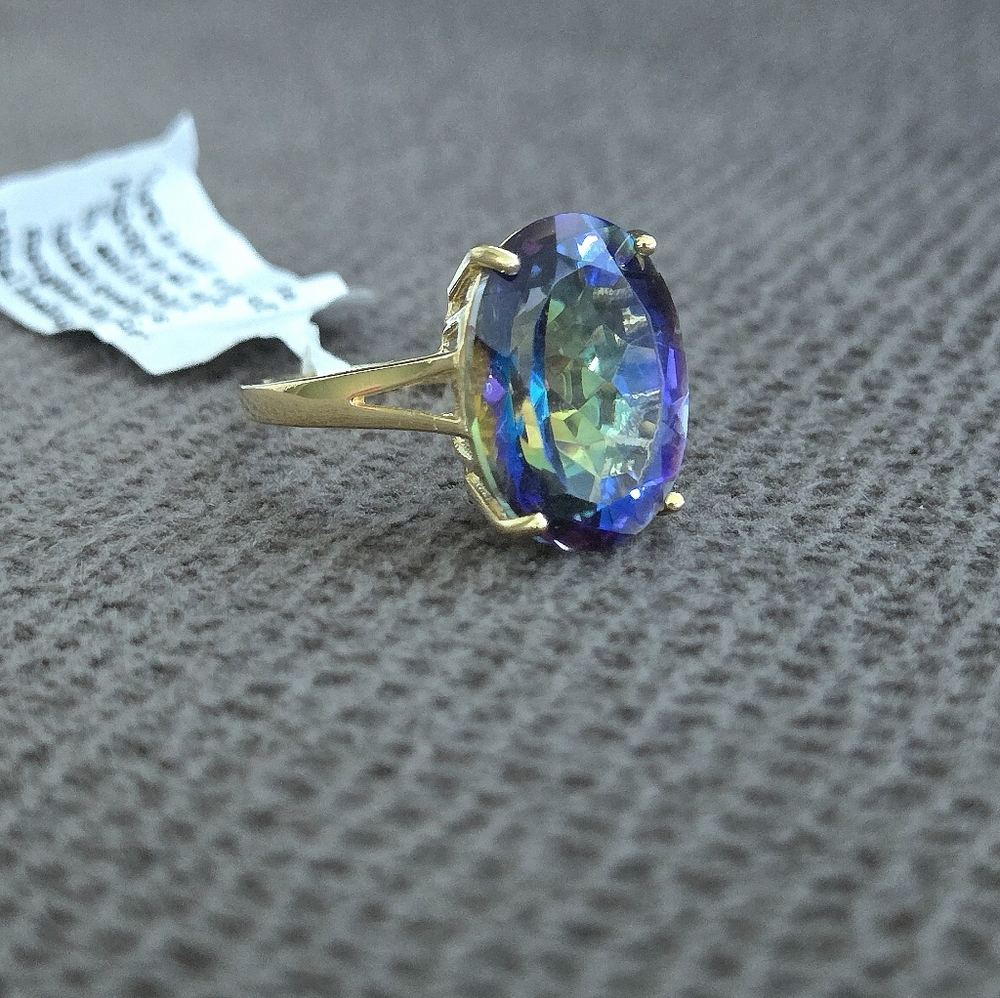 Shivam Blue💙 Quartz Statement Ring💍 - NWT